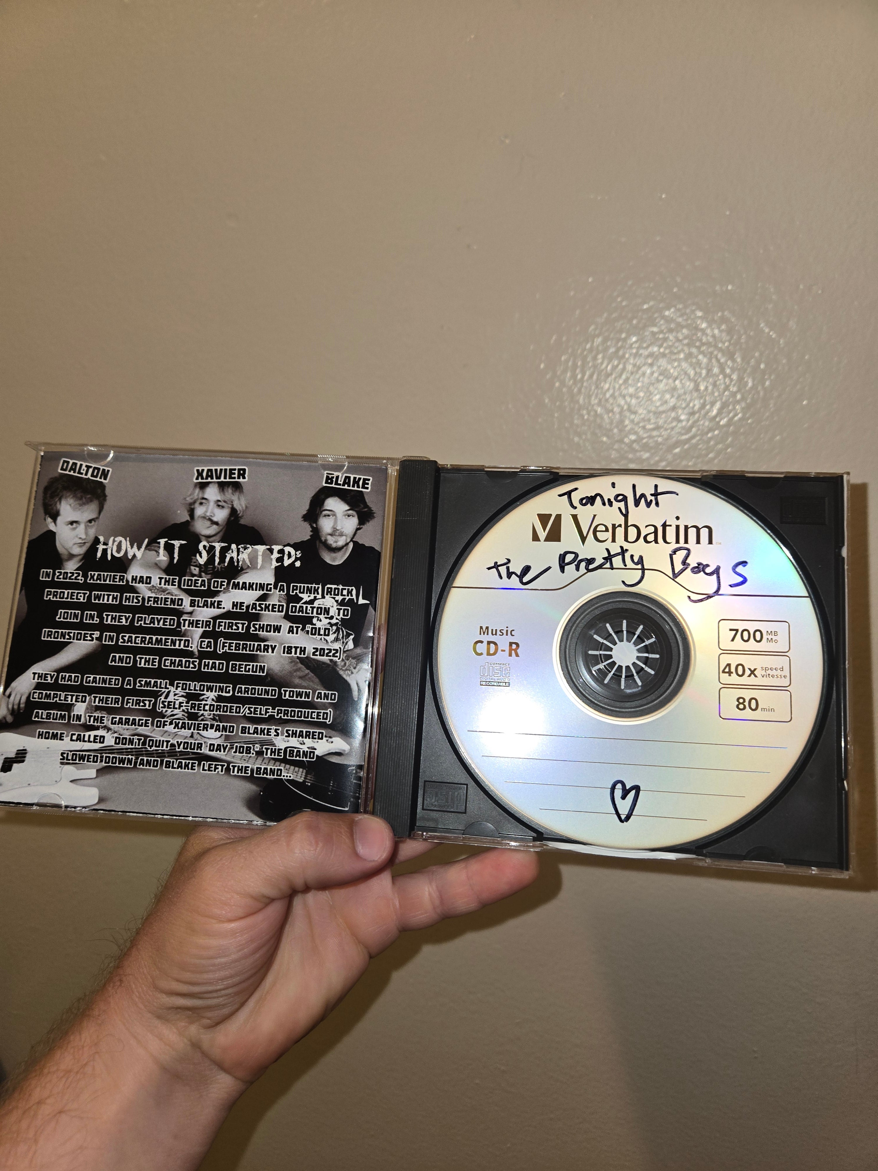 "Tonight The Pretty Boys" Compilation CD